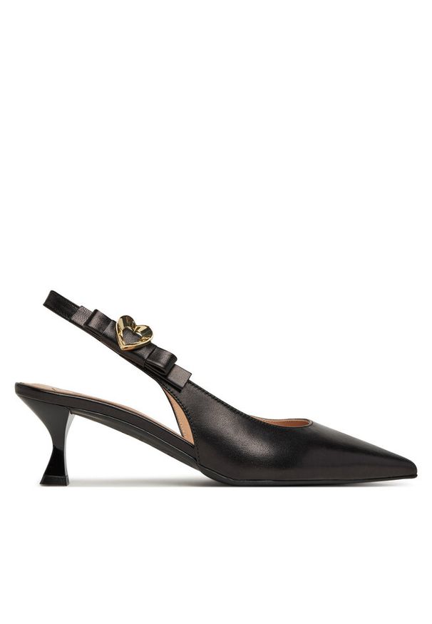 Love Moschino - Czółenka LOVE MOSCHINO. Kolor: czarny