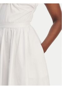 Elisabetta Franchi Sukienka koktajlowa AB-921-61E2-V590 Biały Regular Fit. Kolor: biały. Materiał: bawełna. Styl: wizytowy #4