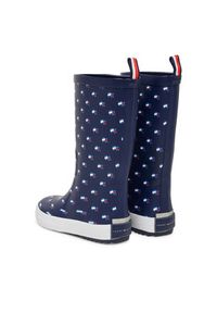 TOMMY HILFIGER - Tommy Hilfiger Kalosze Rain Boot T3XC-33922-1846 S Granatowy. Kolor: niebieski. Materiał: syntetyk #2