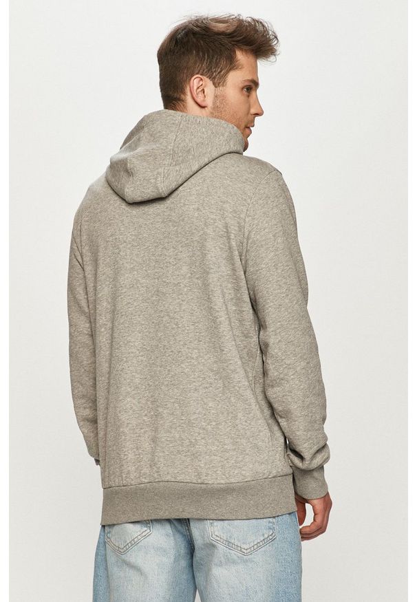 New Era - Bluza. Okazja: na co dzień. Kolor: szary. Styl: casual