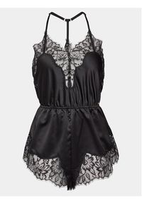 Hunkemöller Piżama Valerie 205005 Czarny Regular Fit. Kolor: czarny. Materiał: syntetyk #6