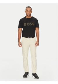 BOSS T-Shirt TL Logo 50535170 Czarny Regular Fit. Kolor: czarny. Materiał: bawełna #5