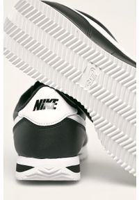 Nike - Buty skórzane Cortez Basic Leather. Zapięcie: sznurówki. Kolor: czarny. Materiał: skóra. Szerokość cholewki: normalna. Model: Nike Cortez #2