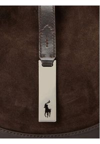 Polo Ralph Lauren Torebka 428945972001 Brązowy. Kolor: brązowy. Materiał: skórzane, zamszowe #4