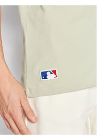 New Era T-Shirt New York Yankees MLB Logo 12033497 Beżowy Regular Fit. Kolor: beżowy. Materiał: bawełna