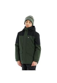 Dziecięca kurtka narciarska Protest Ewan. Kolor: zielony. Sezon: zima. Sport: narciarstwo #1