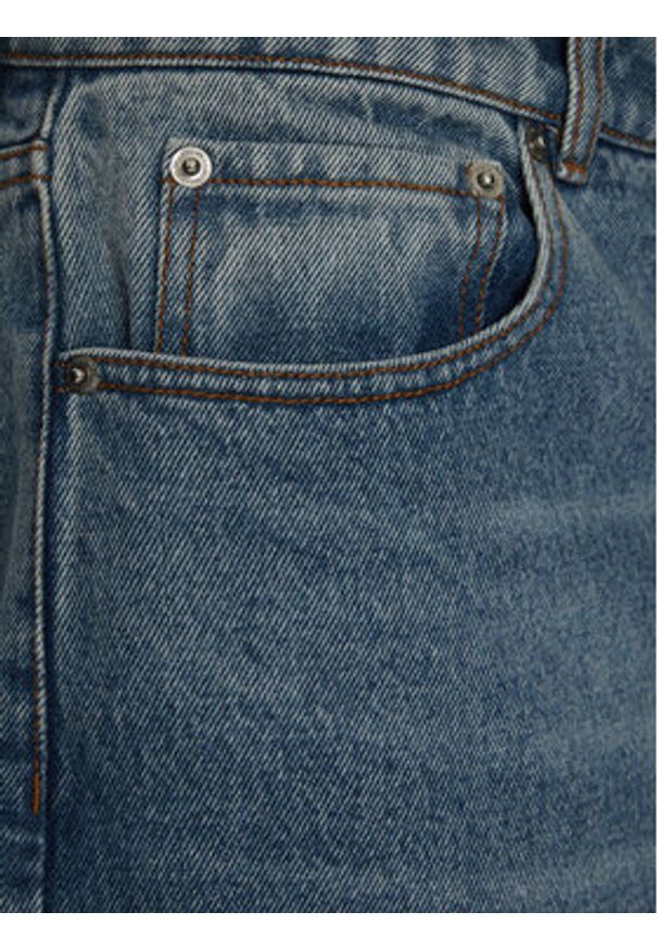 AMI PARIS - AMI Paris Jeansy HTR450.DE0046 Niebieski Large Fit. Kolor: niebieski