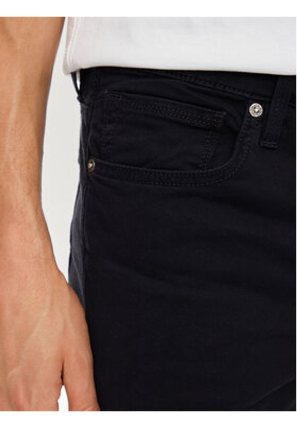 Guess Szorty jeansowe Angels M4GD03 WG3MA Granatowy Slim Fit. Kolor: niebieski. Materiał: bawełna