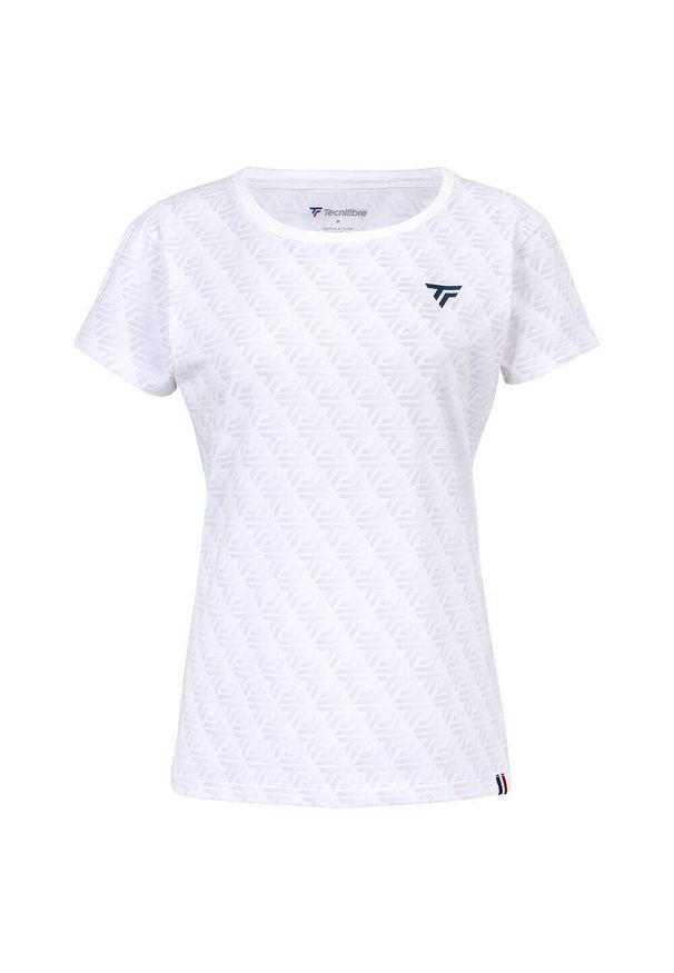TECNIFIBRE - Koszulka damska Tecnifibre Graphique 2024. Kolor: biały. Sport: tenis