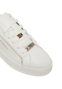 Pinko - PINKO Sneakersy Iris 01 SS0131 P001 Biały. Kolor: biały. Materiał: skóra #6