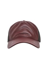 FLEXFIT - Czapka Flexfit leather 2.0. Kolor: wielokolorowy, czarny, brązowy. Materiał: skóra, syntetyk #1