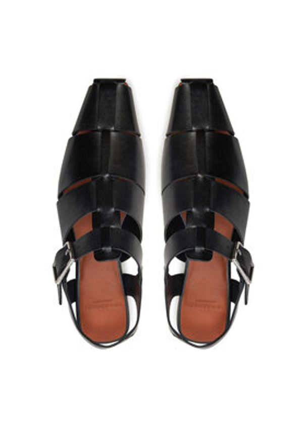 Vagabond Shoemakers Baleriny Wioletta 5501-101-20 Czarny. Kolor: czarny. Materiał: skóra