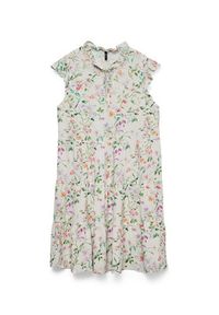 Vero Moda Sukienka letnia Alba 10342656 Kolorowy Regular Fit. Materiał: wiskoza. Wzór: kolorowy. Sezon: lato #2