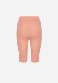Born2be - Różowe Casualowe Szorty Typu Kolarki Lidessa. Okazja: na co dzień. Kolor: różowy. Materiał: materiał. Sezon: lato. Styl: casual #6