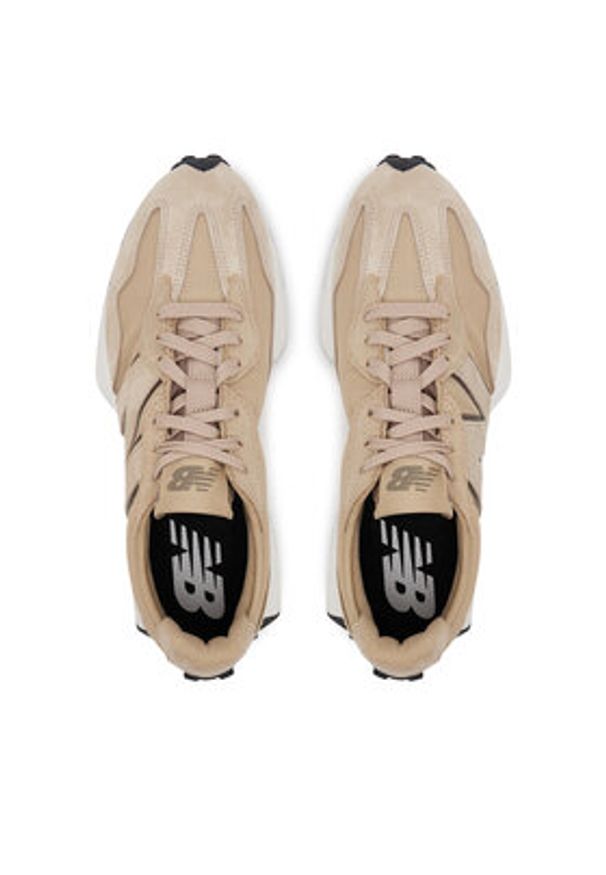 New Balance Sneakersy U327SWD Brązowy. Kolor: brązowy. Materiał: skóra, zamsz