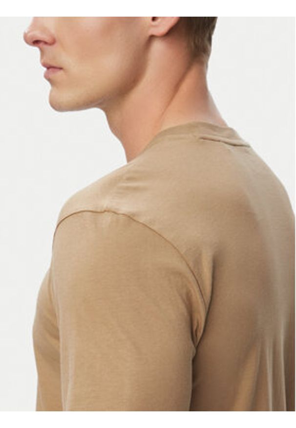 Hugo - HUGO T-Shirt Dulivio 50467556 Czarny Regular Fit. Kolor: czarny. Materiał: bawełna