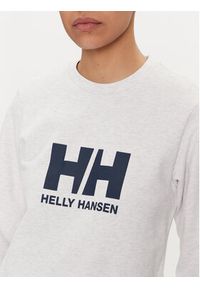 Helly Hansen Bluza W Hh Logo Crew Sweat 2.0 34462 Biały Regular Fit. Kolor: biały. Materiał: bawełna