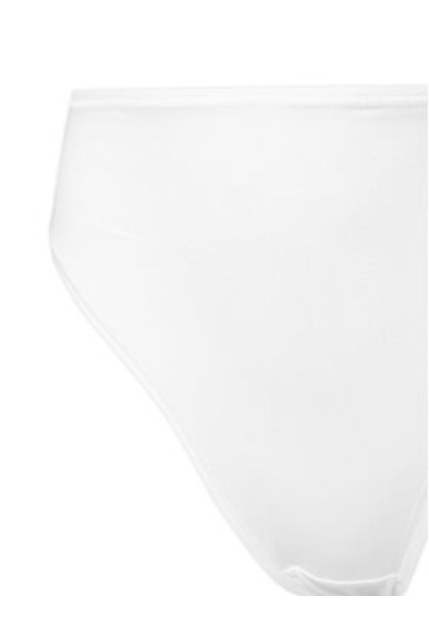 Hunkemöller Figi klasyczne z wysokim stanem 302036 Biały. Stan: podwyższony. Kolor: biały. Materiał: bawełna