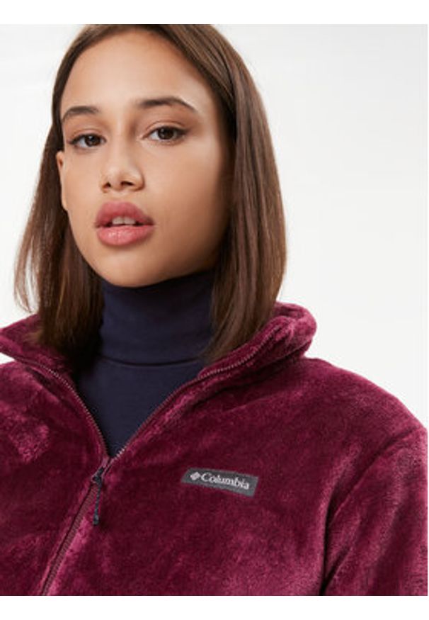 columbia - Columbia Polar Fireside™ FZ Jacket Czerwony Regular Fit. Kolor: czerwony. Materiał: syntetyk, polar