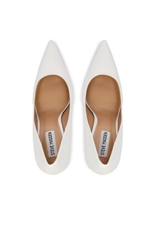 Steve Madden Szpilki Thrive Pump 11003887 Biały. Kolor: biały. Materiał: skóra. Obcas: na szpilce