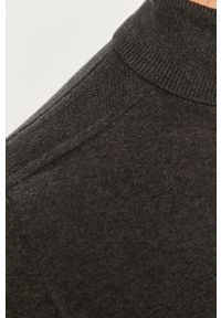 Selected Homme - Sweter. Typ kołnierza: golf. Kolor: szary. Materiał: materiał. Długość rękawa: długi rękaw. Długość: długie #5
