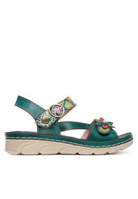 Sandały Laura Vita. Kolor: niebieski #1
