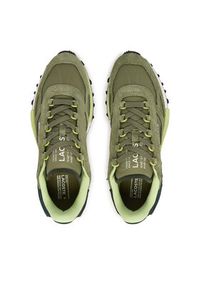 Lacoste Sneakersy Elite Active 51SMA0041 Khaki. Kolor: brązowy. Materiał: skóra, zamsz #4