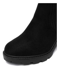 DeeZee Botki HX22060-52 Czarny. Kolor: czarny. Materiał: materiał #3
