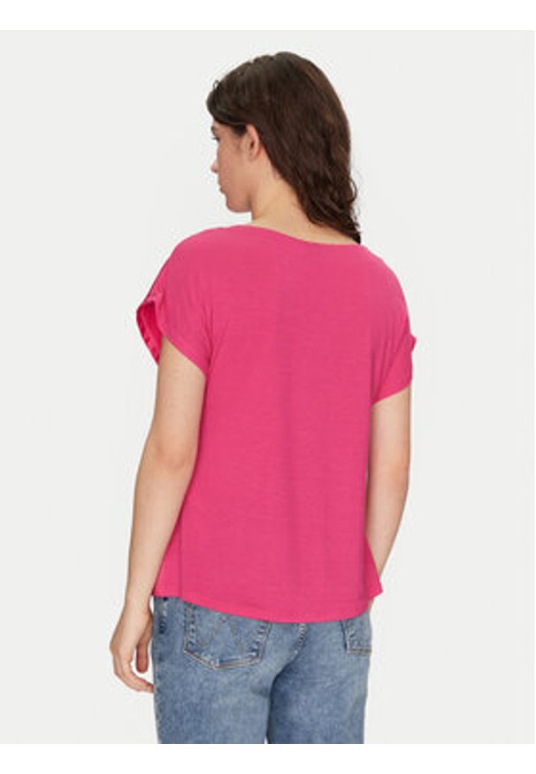 Vero Moda Bluzka Merle 10305151 Różowy Regular Fit. Kolor: różowy. Materiał: syntetyk