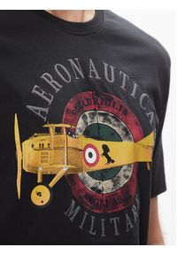 Aeronautica Militare T-Shirt 251TS2414J641 Granatowy Regular Fit. Kolor: niebieski. Materiał: bawełna #3