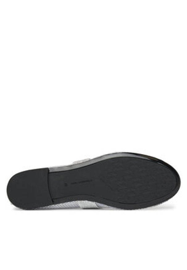 Karl Lagerfeld - KARL LAGERFELD Baleriny KL40125 Srebrny. Kolor: srebrny. Materiał: materiał