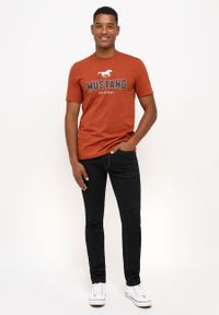 Mustang - MUSTANG FRISCO SKINNY MĘSKIE SPODNIE JEANSOWE DENIM BLACK 1014584 4000 906 #2