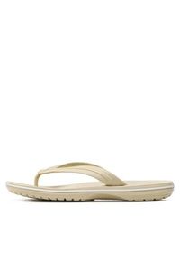 Crocs Japonki Crocband Flip 11033 Beżowy. Kolor: beżowy