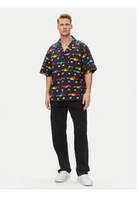 Hugo Koszula Egeeno 50514182 Czarny Oversize. Kolor: czarny. Materiał: bawełna #3