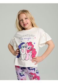 Sinsay - Koszulka My Little Pony - kremowy. Kolor: kremowy #1