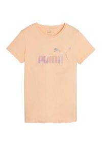 Puma - T-shirt Damski ESS+ Summer Daze. Kolor: pomarańczowy, wielokolorowy, żółty