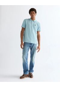 Wrangler - MESKA KOSZULKA WRANGLER POLO SHIRT FORGET ME NOT 112378001. Typ kołnierza: polo #7