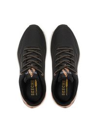 skechers - Skechers Sneakersy Uno Shimmer Away 155196/BLK Czarny. Kolor: czarny. Materiał: skóra #6