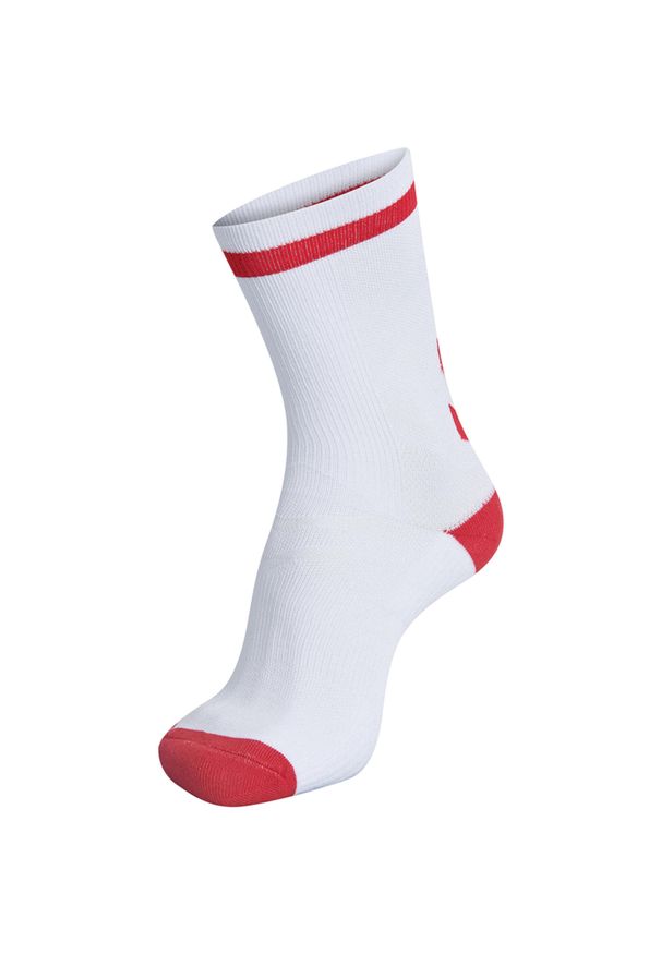 Skarpety sportowe dla dorosłych Hummel Elite Indoor Sock Low. Kolor: biały, wielokolorowy, czerwony