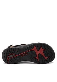 ecco - ECCO Sandały Offroad 82204402114 Brązowy. Kolor: brązowy. Materiał: skóra, nubuk #3