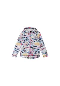 Bluza dziecięca Reima Haave. Kolor: wielokolorowy, różowy, fioletowy