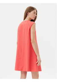 DKNY Sukienka codzienna DD5N1H63 Koralowy Regular Fit. Okazja: na co dzień. Kolor: pomarańczowy. Materiał: syntetyk. Typ sukienki: proste. Styl: casual