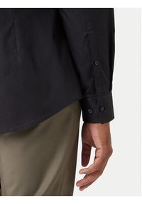 Hugo - HUGO Koszula Kason 50482056 Czarny Slim Fit. Kolor: czarny. Materiał: bawełna #3