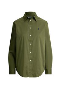Polo Ralph Lauren Koszula 211A92177015 Zielony Regular Fit. Typ kołnierza: polo. Kolor: zielony. Materiał: bawełna #4