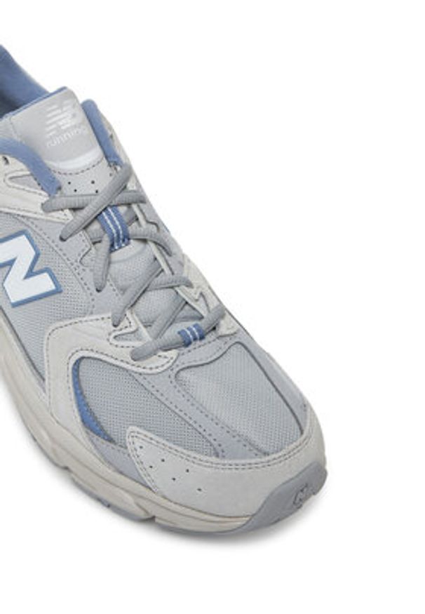 New Balance Sneakersy U530SMB Szary. Kolor: szary. Materiał: skóra, zamsz