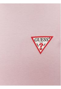 Guess T-Shirt W2YI44 J1314 Różowy Slim Fit. Kolor: różowy. Materiał: bawełna #3