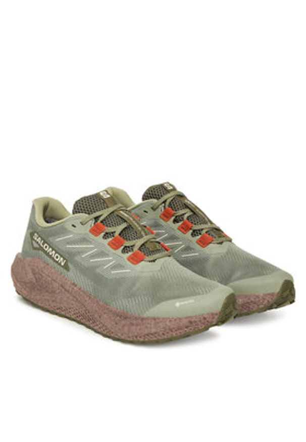 salomon - Salomon Buty do biegania Aero Blaze 3 Grvl GORE-TEX L47978500 Zielony. Kolor: zielony. Materiał: materiał. Technologia: Gore-Tex