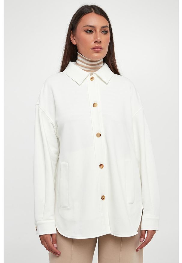 Koszula damska dzianinowa Comma MM. Materiał: dzianina