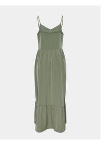 Pieces Sukienka letnia Sade 17146543 Zielony Wide Fit. Kolor: zielony. Materiał: syntetyk. Sezon: lato #2