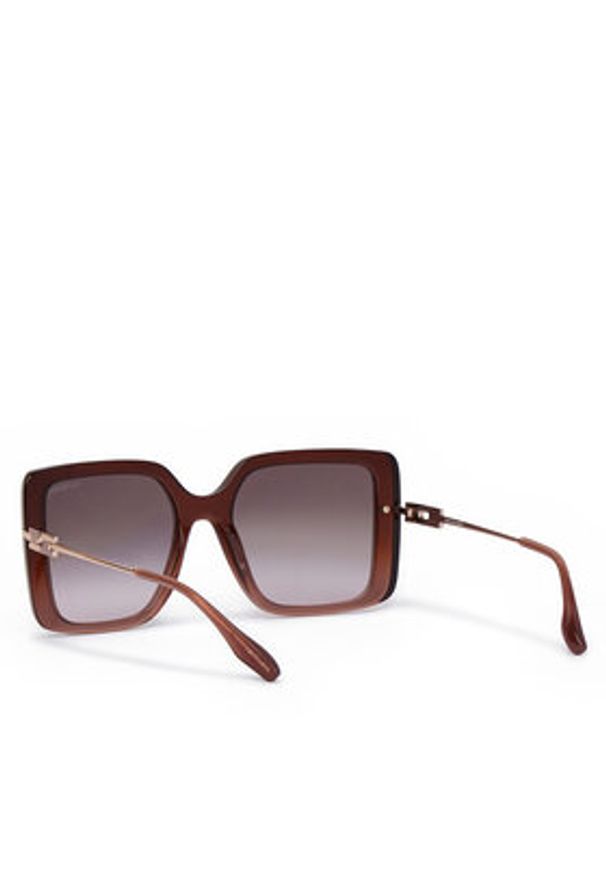 Trussardi Jeans - Trussardi Okulary przeciwsłoneczne TSW9057 Brązowy. Kolor: brązowy